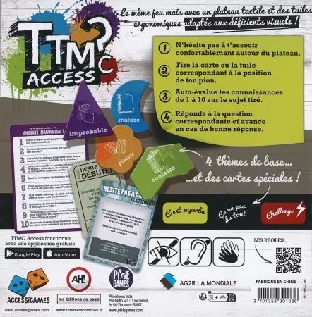 TTMC : Tu Te Mets Combien ? - Access