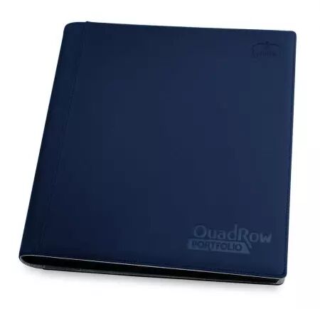 Ultimate Guard - Portfolio A4 18-Pocket FlexXfolio 480 Xenoskin Quadrow - Bleu