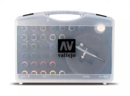 Vallejo - Game Air - Basic Game Air Colors & Airbrush Mallette