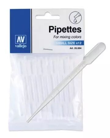 Vallejo - Outillage - 12x Pipettes 1 ml (small size)