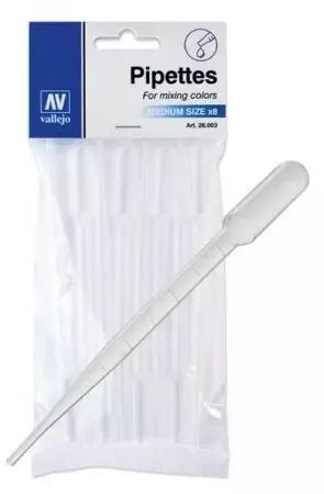 Vallejo - Outillage - Pipettes 3 ml (medium size)