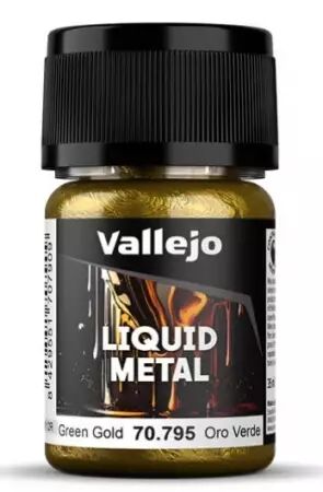 Vallejo Liquid Gold : Green Gold - 35ml