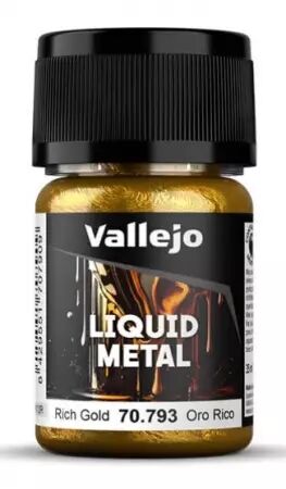 Vallejo Liquid Gold : Rich Gold - 35ml