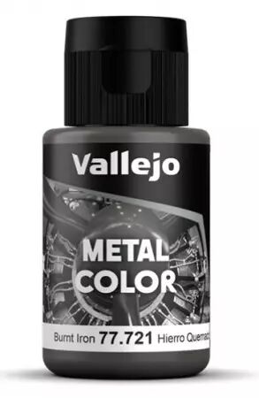 Vallejo Metal Color : Burnt Iron - 32ml