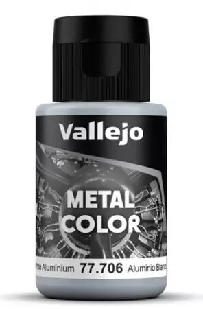 Vallejo Metal Color : White Aluminium - 32ml