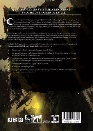 Warhammer 40K - Jeu de rôle - Wrath & Glory : Guide du joueur - Khaos Project