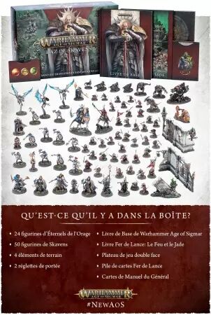 Warhammer Age of Sigmar - Boite de lancement V4 - Raz-de-Skavens