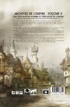 WARHAMMER FANTASY - Supplément : Archives de l\'empire volume 2