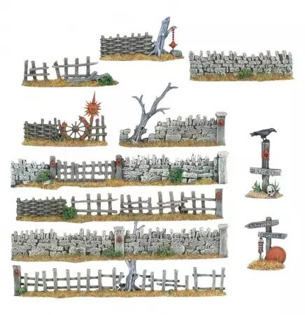 Warhammer Old World: Murs et Clôtures - Générique - Games Workshop