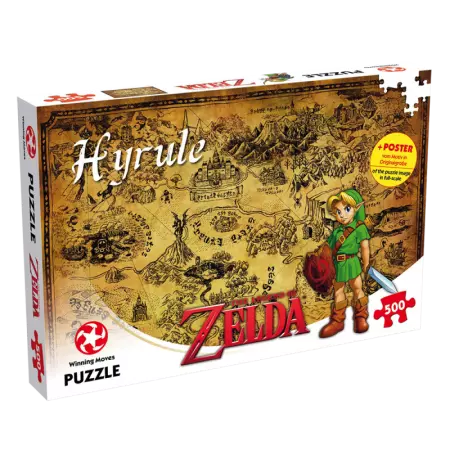 Winning Moves - Puzzle 500 pièces - Zelda : Hyrule